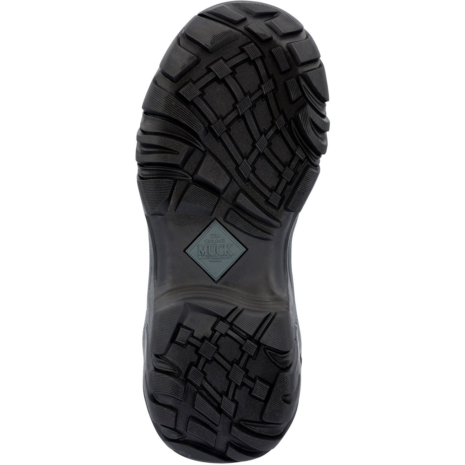 Muck Boots Woody Sport Bottes En Caoutchouc Noires/Grises Foncées