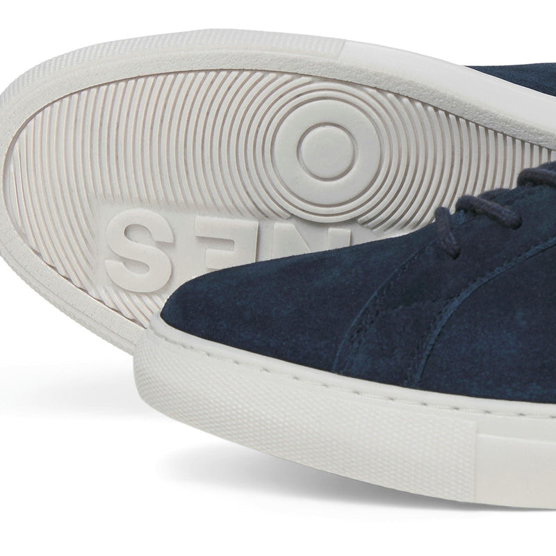 Jack & Jones Galaxy Suede Chaussures De Sport Bleu Marine Pour Homme Suede Blazer