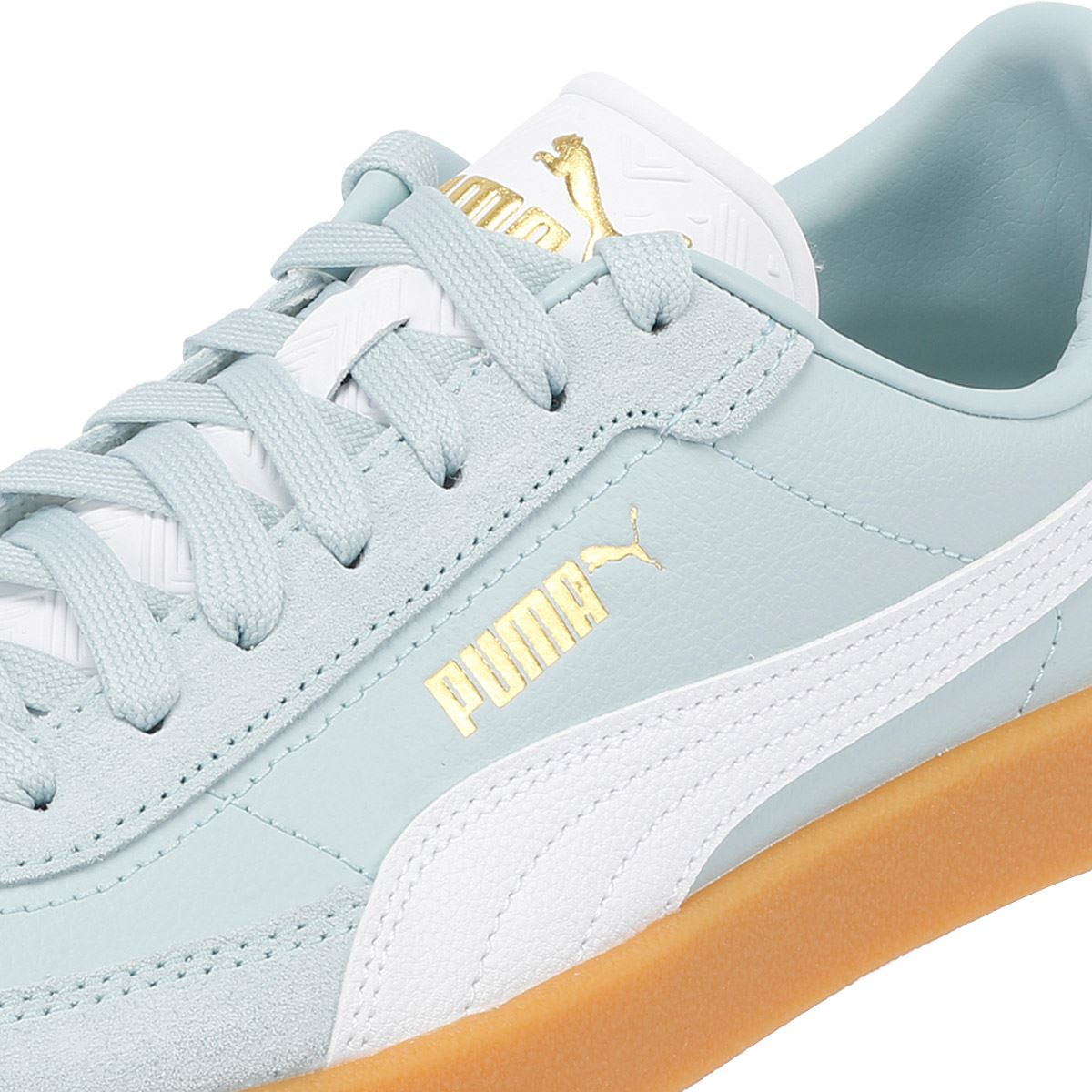 Puma Club II Era Baskets En Daim Bleu/Blanc Pour Femmes
