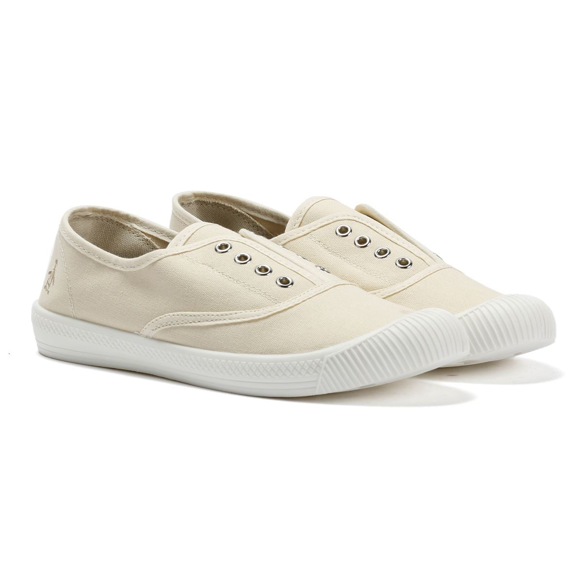 Penguin Anita Chaussures Blanches En Toile Pour Femmes