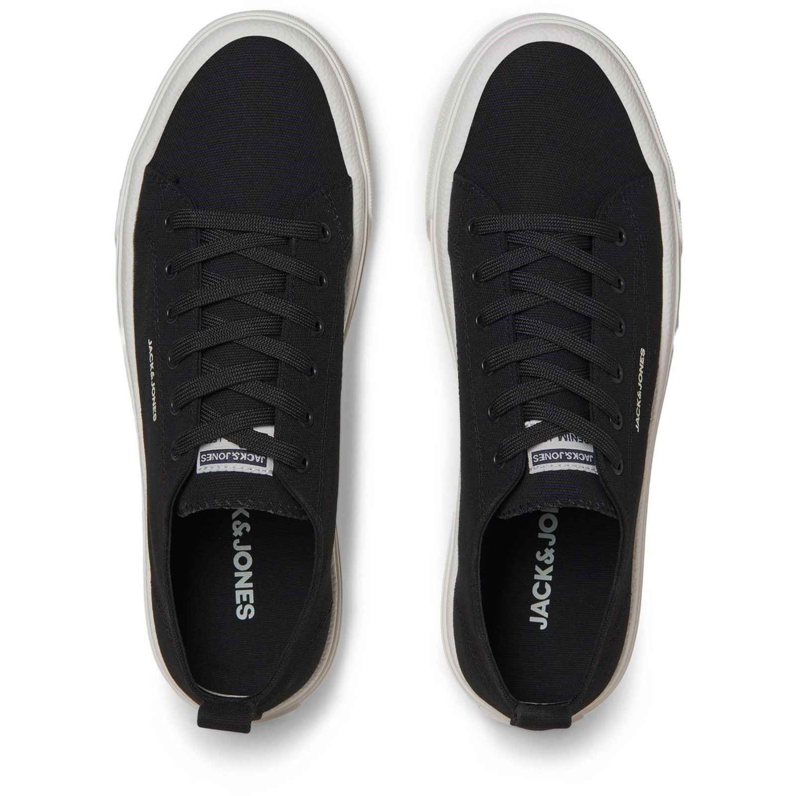 Jack & Jones Bayswater Canvas Baskets Anthracite En Polyester Pour Hommes