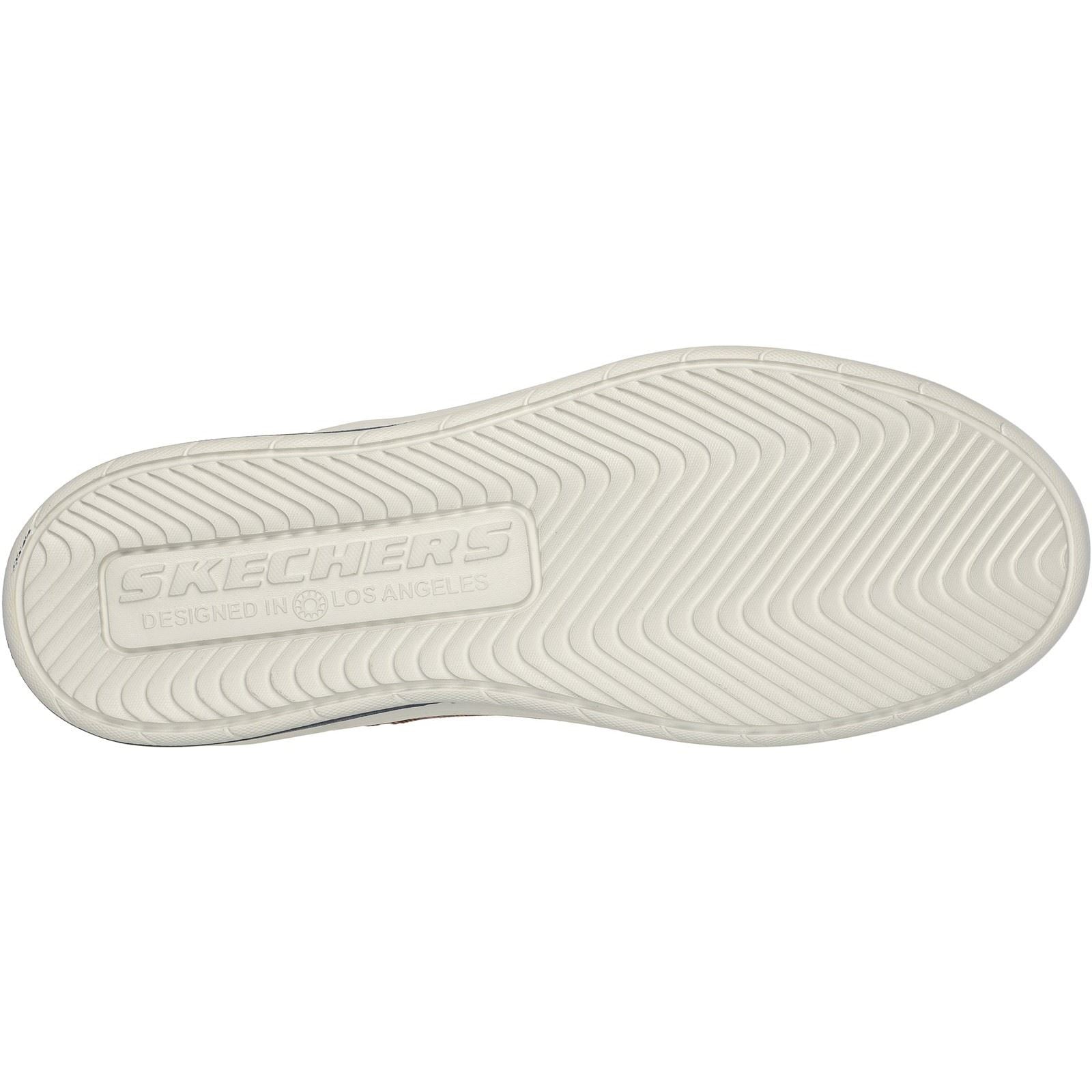 Skechers Hyland - Ratner Chaussures En Toile Pour Hommes, Couleur Bleu Marine, À Lacets