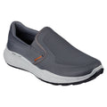 Skechers Equalizer 5.0 Grand Legacy Baskets Pour Homme En Toile De Couleur Anthracite