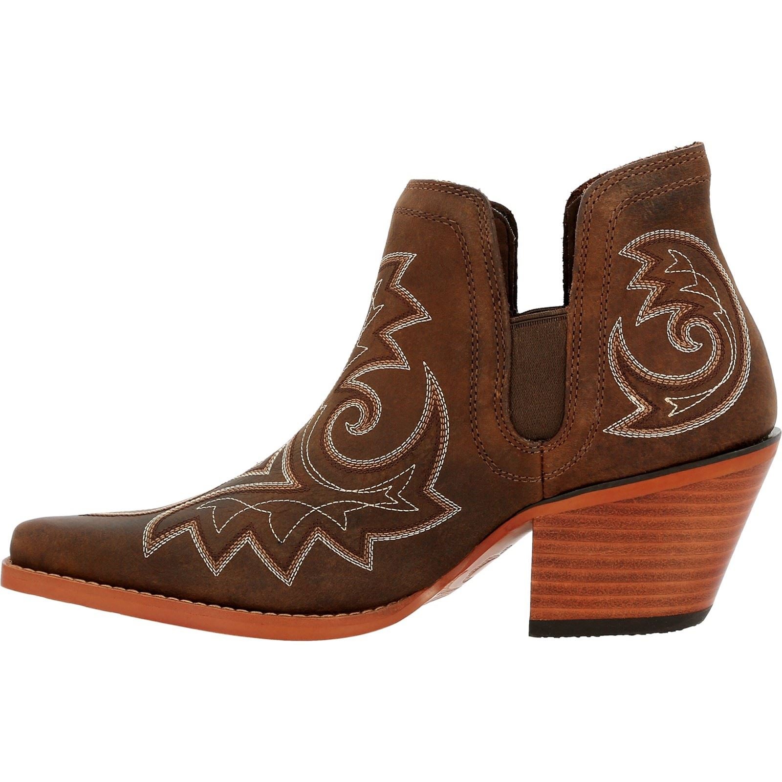 Durango Bottes En Cuir Crush Pour Femmes Couleur Café