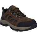 Hi-Tec Bandera Expedition Low Chaussures De Randonnée Pour Homme En Cuir Brun Fumé/kaki