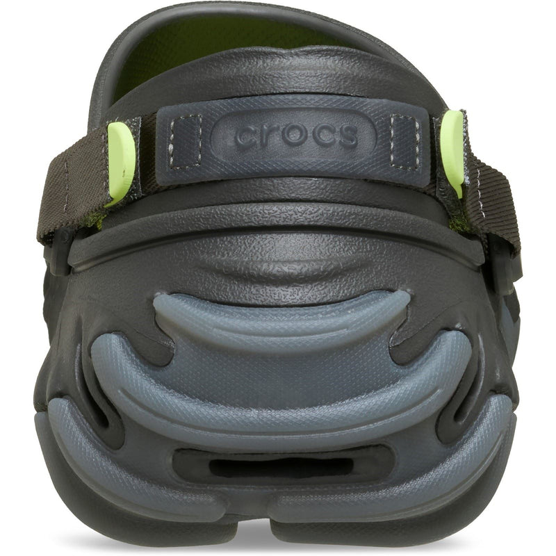 Crocs Echo Ro Sabots En Sable Noir Thermoplastique