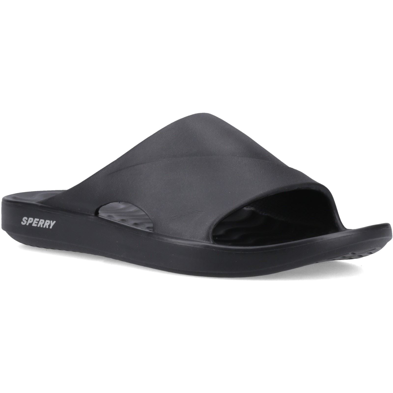 Sperry Flow Moulded Claquettes Noires Pour Hommes En Eva
