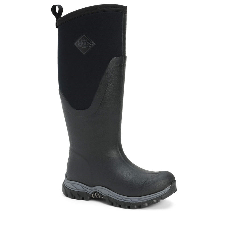 Muck Boots Arctic Sport II Tall Bottes En Caoutchouc Noires Wellington