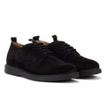 Hudson Barnstaple Lace Up Suede Shoe Men's Black Casual