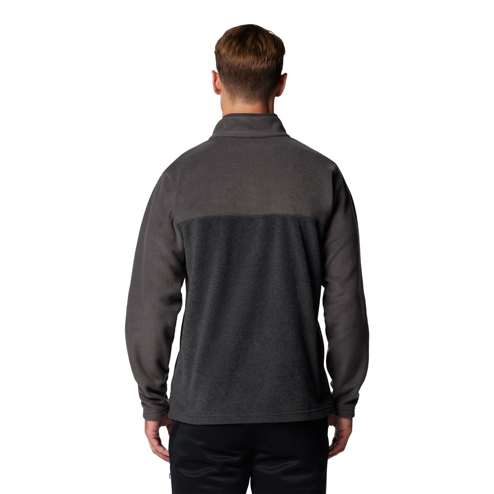 Columbia Steens Mountain Half Snap II Veste En Polaire Grise Pour Homme