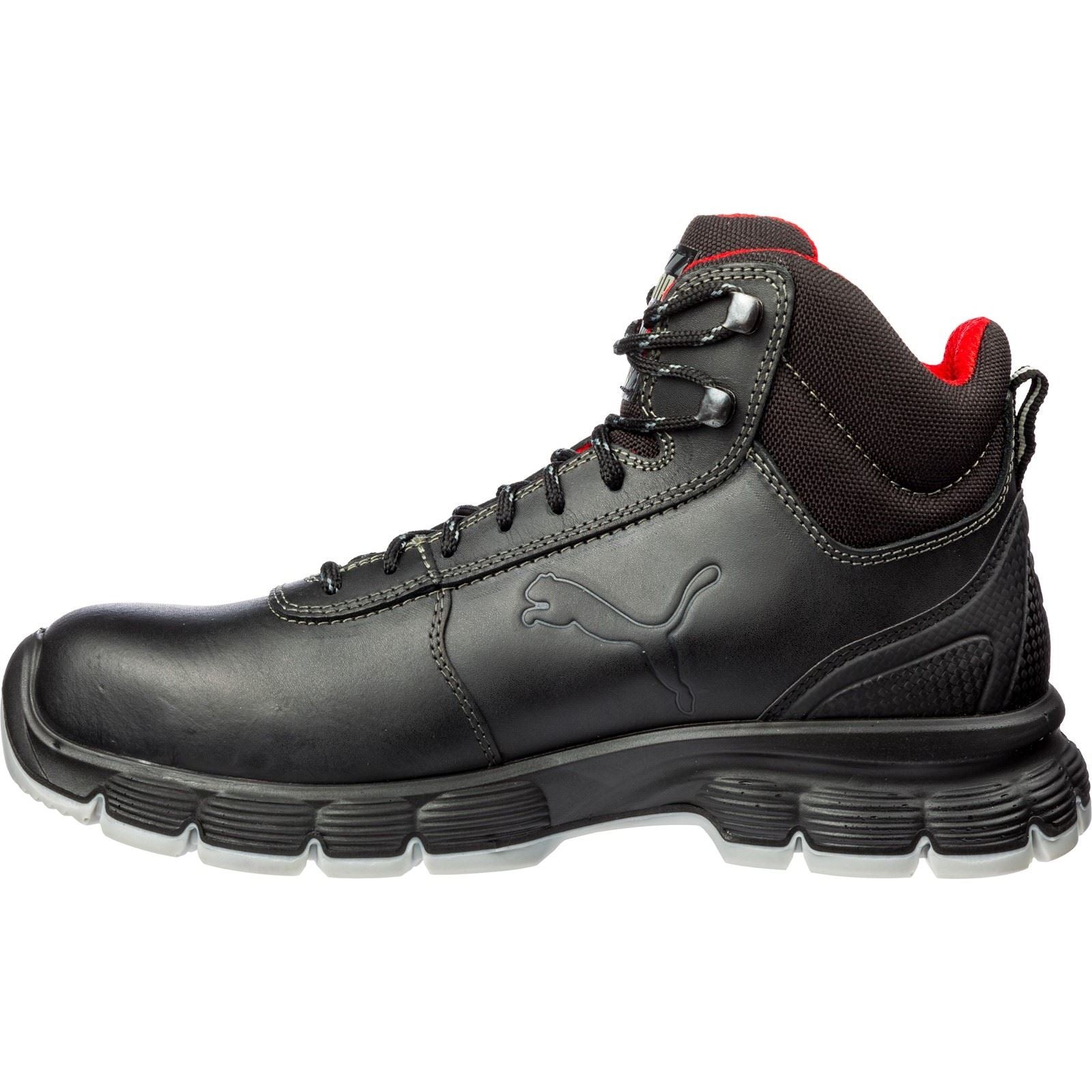 Puma Safety Bottes De Sécurité Condor Mid S3 Nubuck Noires