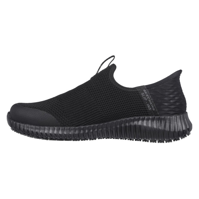 Skechers Workwear Cessnock - Gwynedd Baskets De Sécurité Noires En Textile Pour Femmes