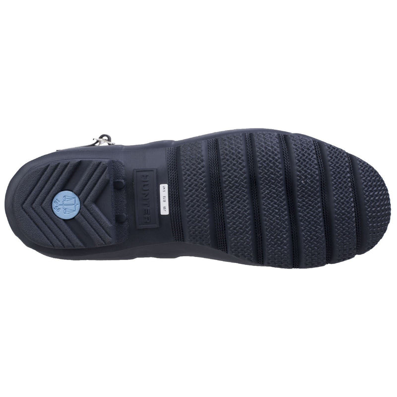 Hunter Original Tall Bottes En Caoutchouc Bleu Marine Pour Femme