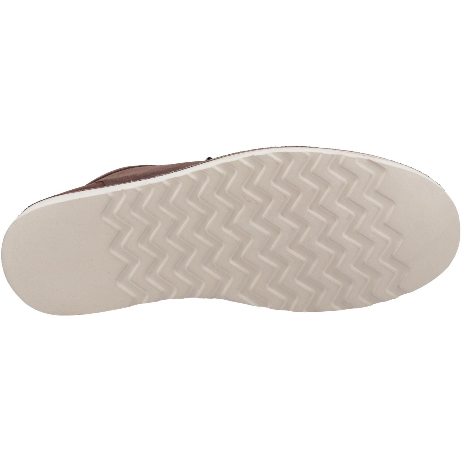 Hush Puppies Oswald Bottes En Cuir Marron Pour Homme