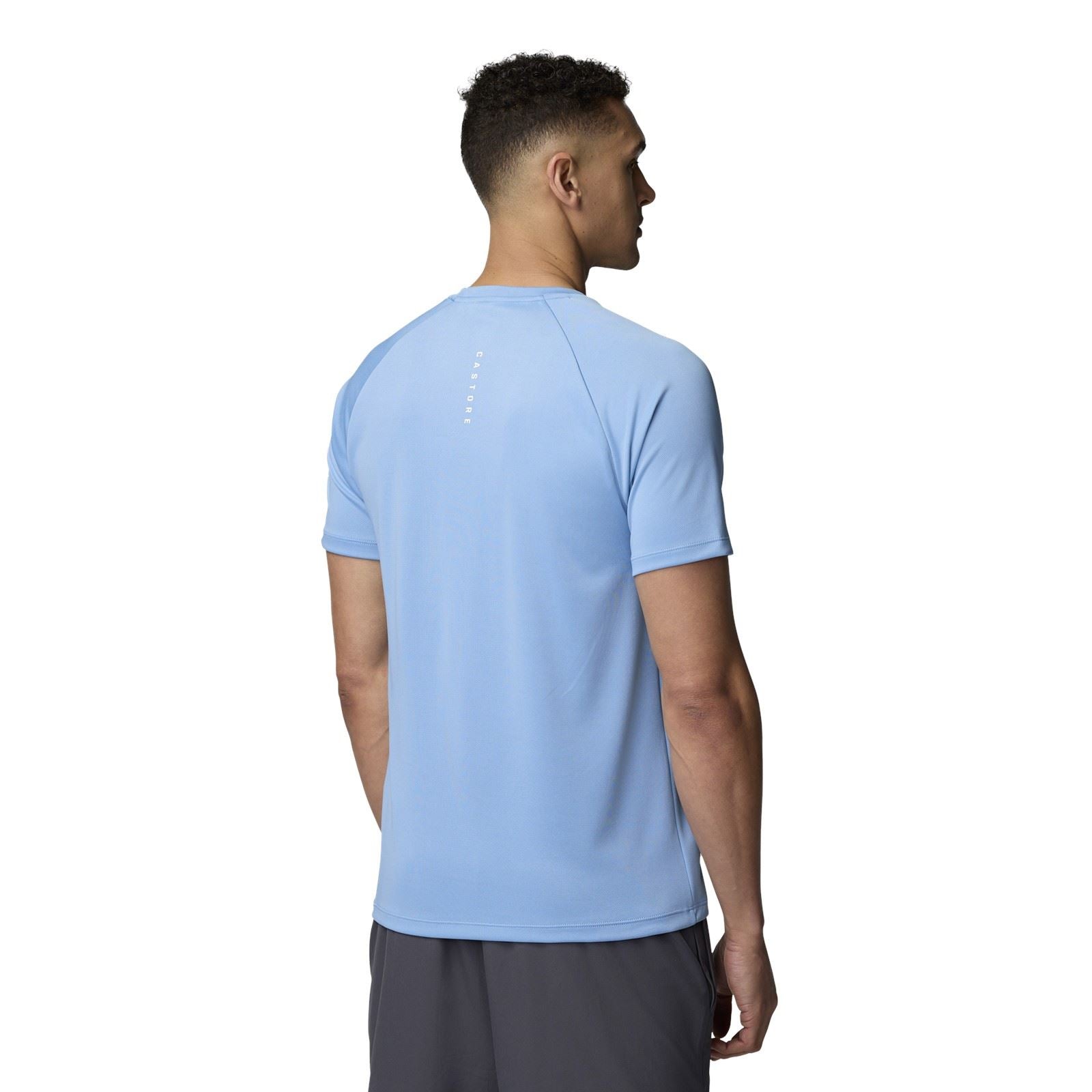 Castore Adapt Training T-Shirt T-Shirts De Sport Pour Hommes En Polyester Bleu