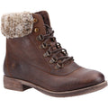 Hush Puppies Effie Bottes Marron En Fausse Fourrure Pour Femme