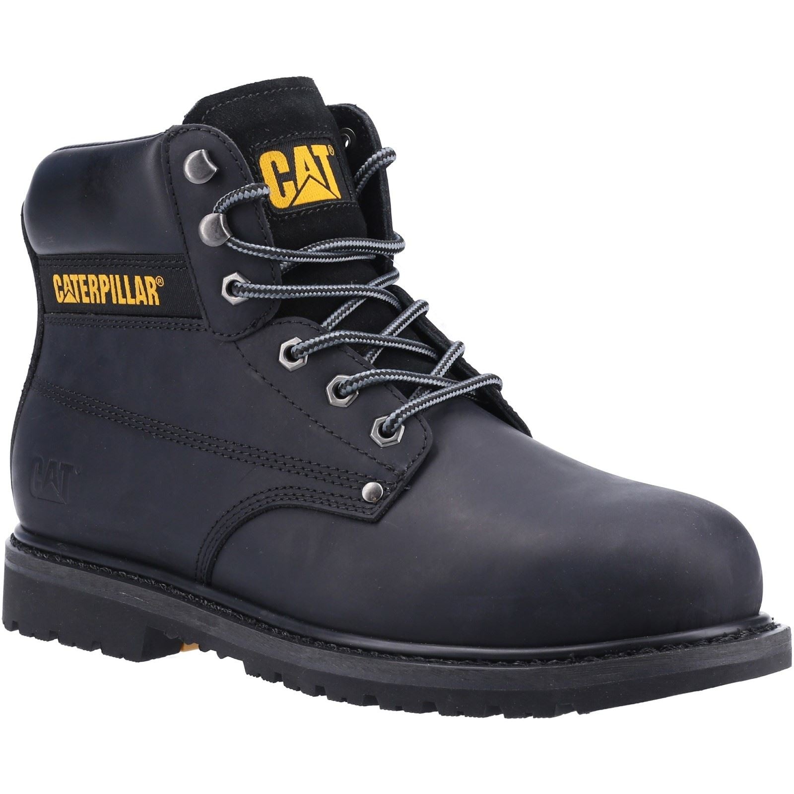 Caterpillar Bottes De Sécurité Nubuck Noires Powerplant S3