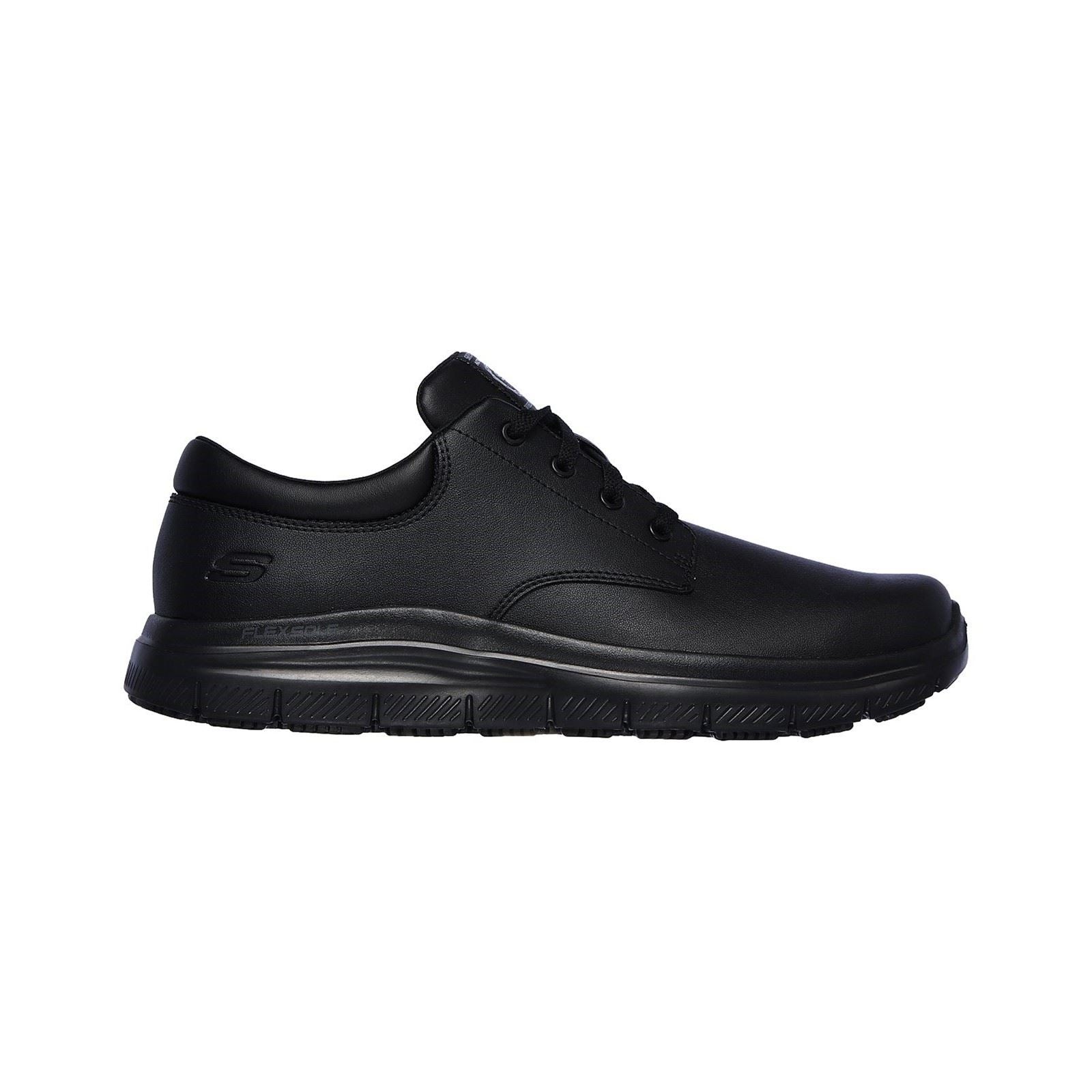 Skechers Workwear Flex Advantage - Fourche Sr Chaussures De Sécurité Noires En Synthétique Pour Hommes