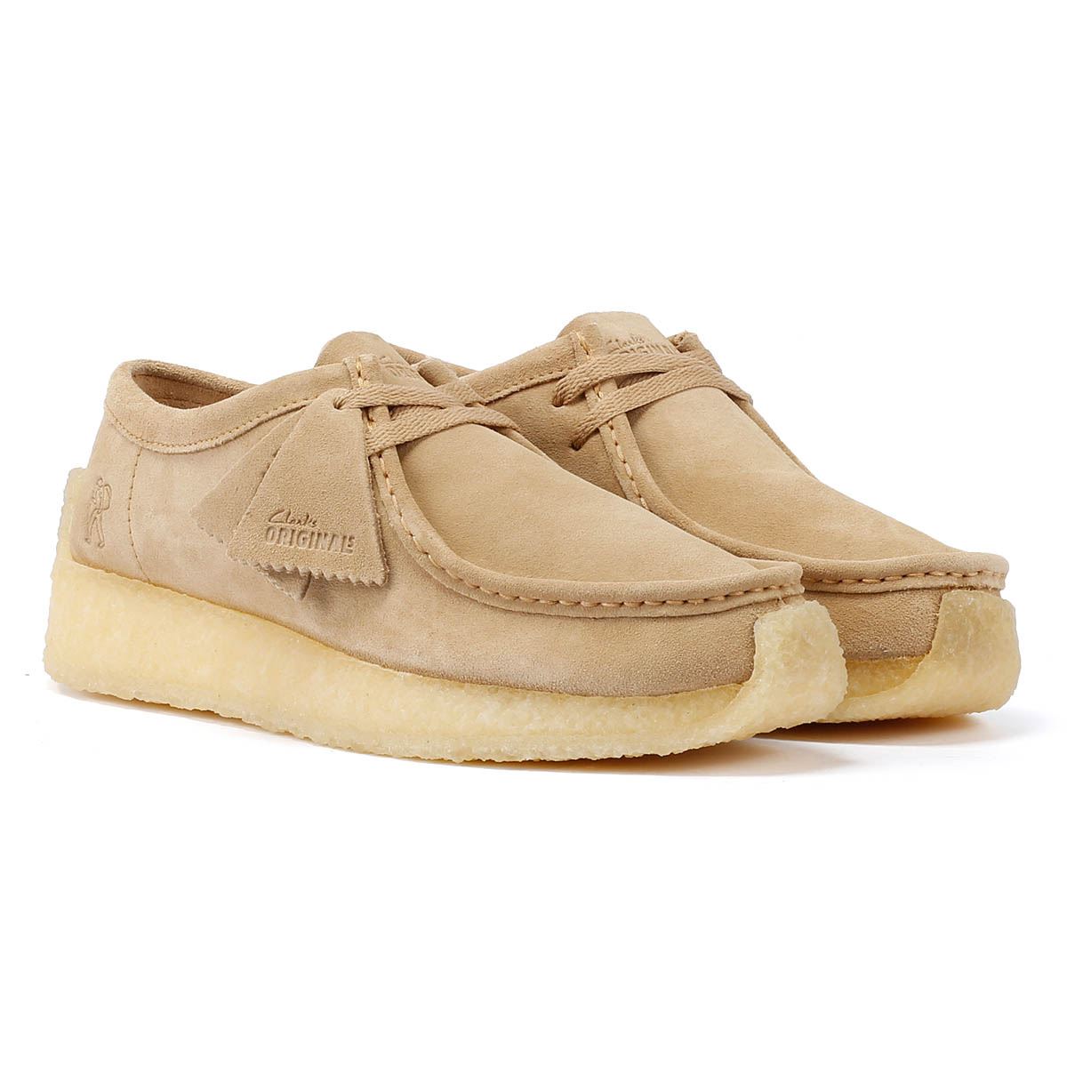 Clarks Originals Rossendale Chaussures À Lacets En Daim Pour Homme Couleur Tan Désert