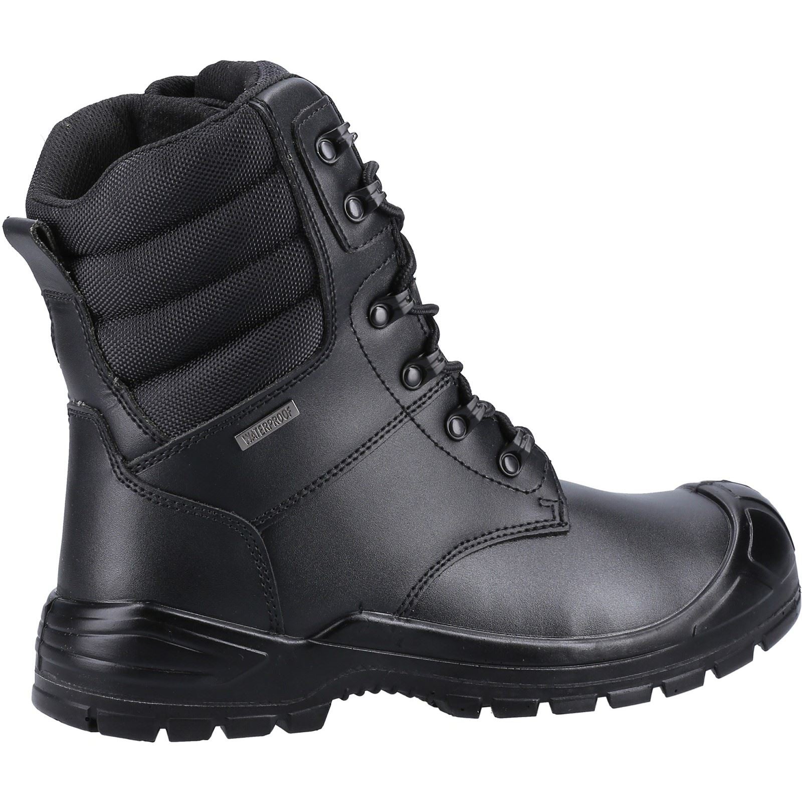 Amblers Safety Deux Cent Quarante Bottes De Sécurité En Cuir Noires