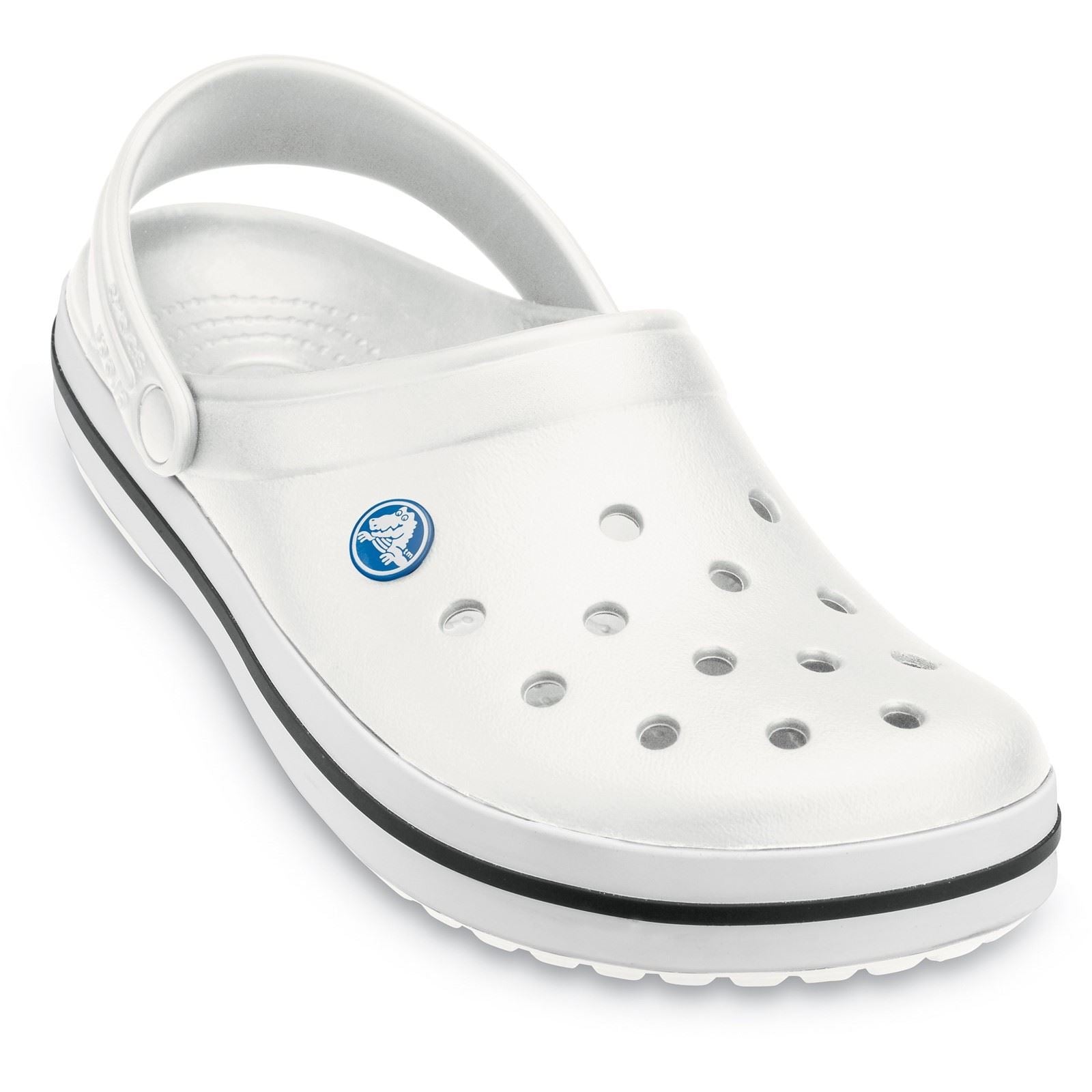Crocs Crocband Sabots blancs en thermoplastique