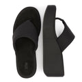 FitFlop Platfforms Wedge Sandales Noires Pour Femmes