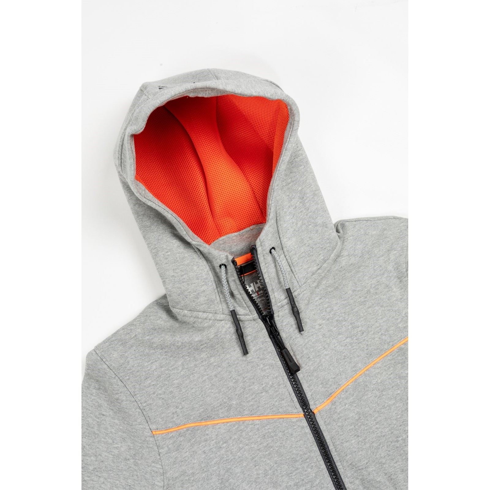 Helly Hansen Workwear Chelsea Evolution Sweat À Capuche Gris En Coton Pour Homme