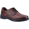 Hush Puppies Marco Chaussures En Cuir Marron À Lacets Pour Homme