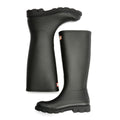 Hunter Downpour Tall Bottes En Caoutchouc Noires Pour Femmes
