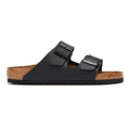 Birkenstock Arizona Birko-Flor Femmes Sandales noires étroites