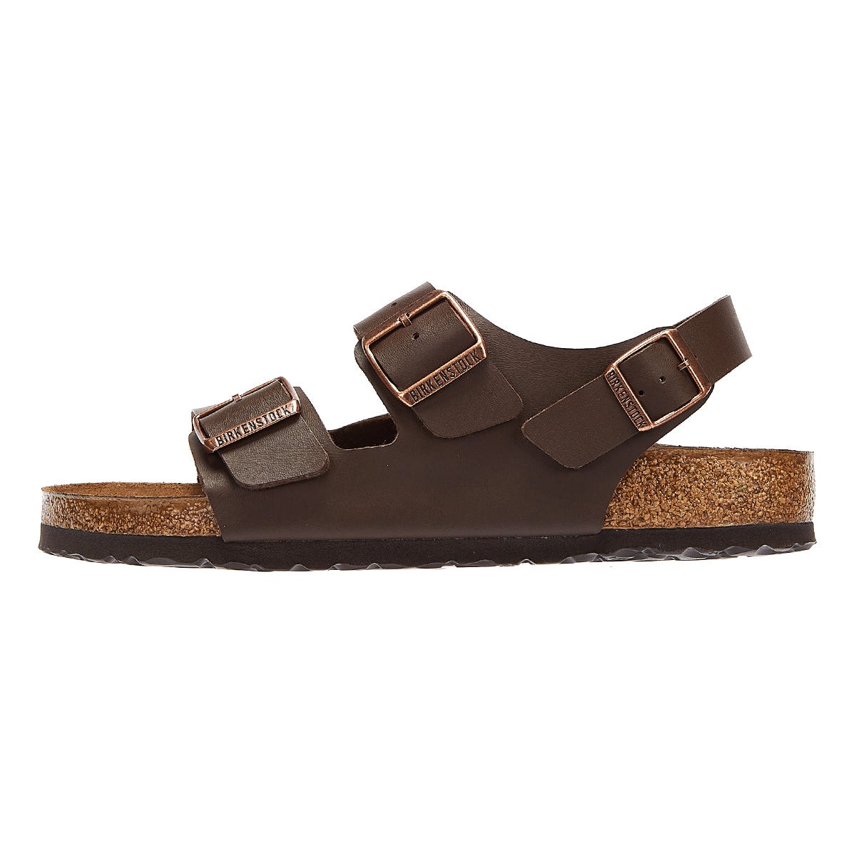 Birkenstock Milano Birko Flor Dark Brown Sandales