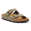 Birkenstock Arizona Birko Flor Nubuck Stone Sandales