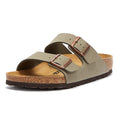 Birkenstock Arizona Birko Flor Nubuck Stone Sandales