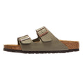 Birkenstock Arizona Birko Flor Nubuck Stone Sandales