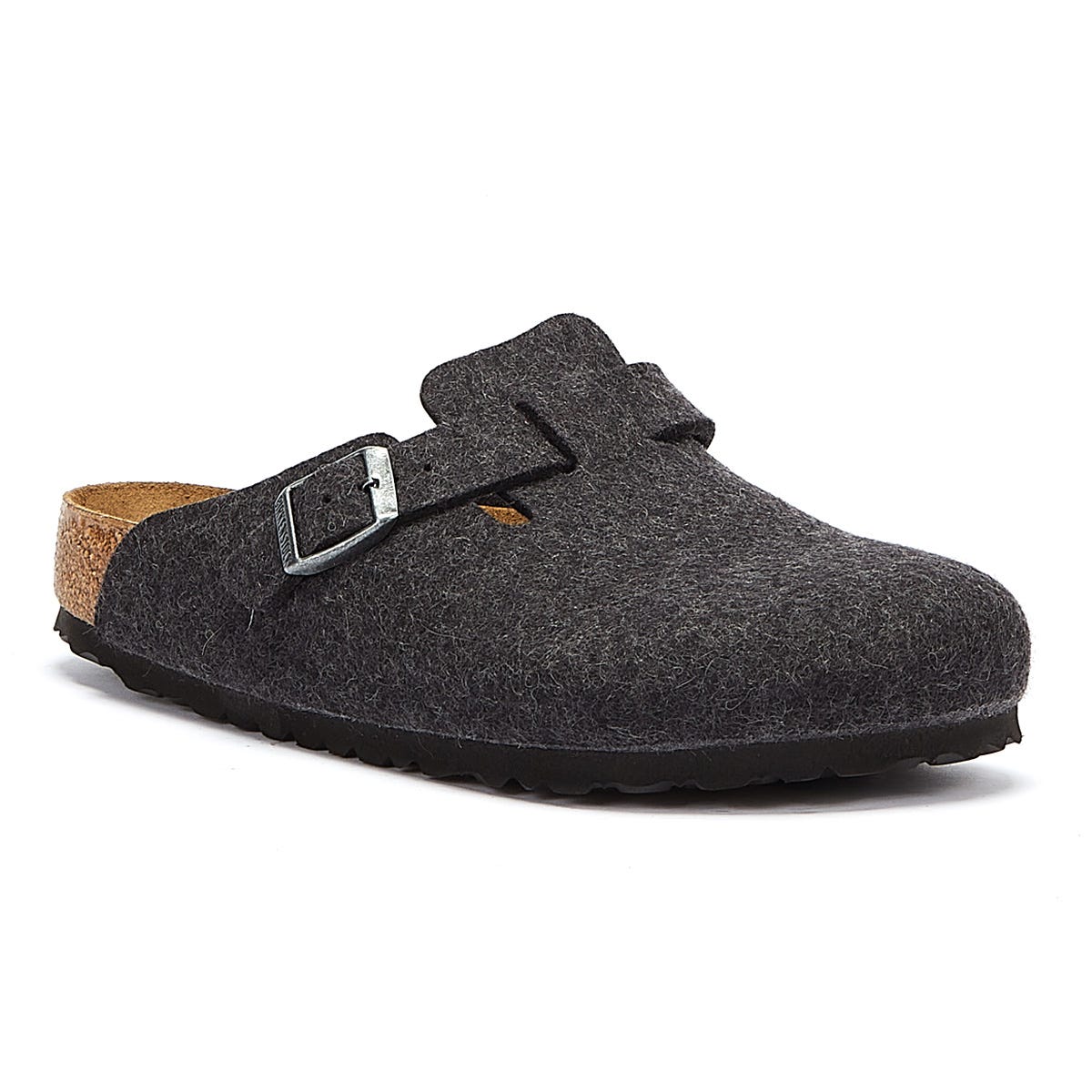 Chaussons gris Birkenstock Boston