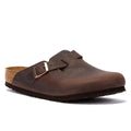 Pantoufles Birkenstock Boston Oiled Nubuck Habana