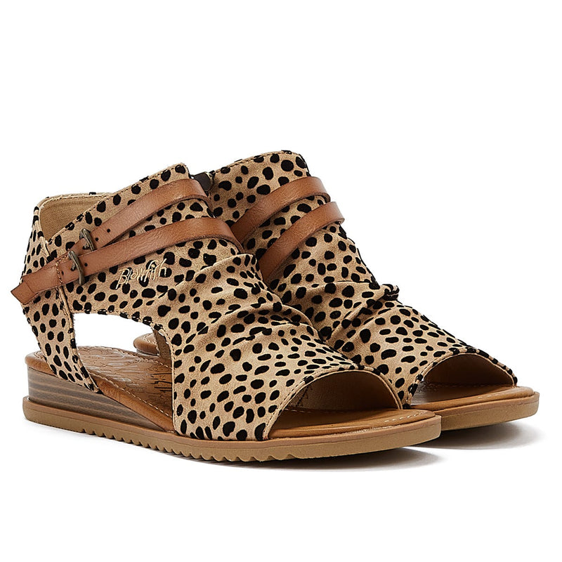 Blowfish Malibu Butterly Womens Sand Pixie Leopard Sandales
