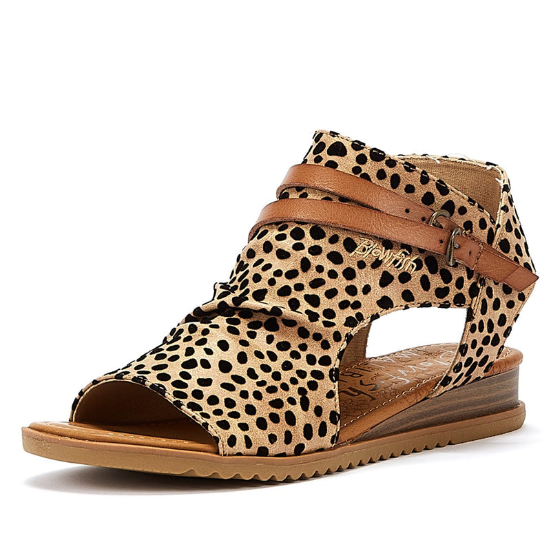Blowfish Malibu Butterly Womens Sand Pixie Leopard Sandales