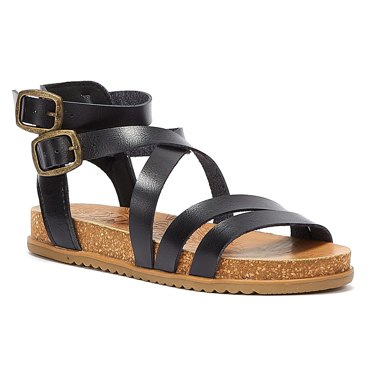 Blowfish Malibu Fandie Sandales Pour Femme Noires