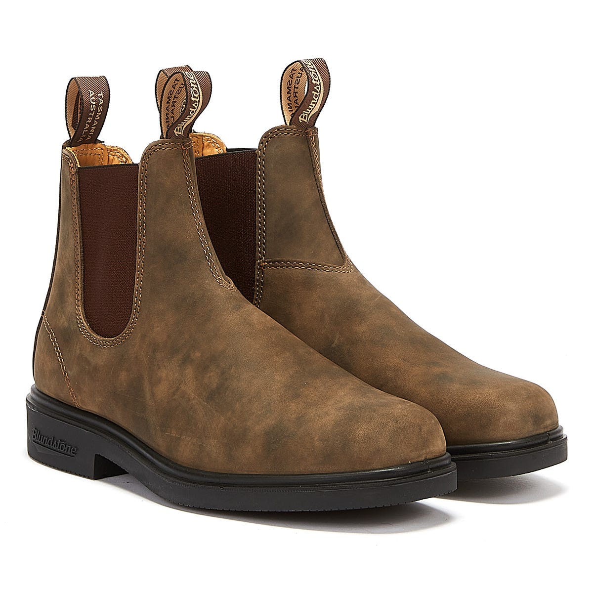 Blundstone Chelsea Dress 1306 Mens Rustic Brown Boots