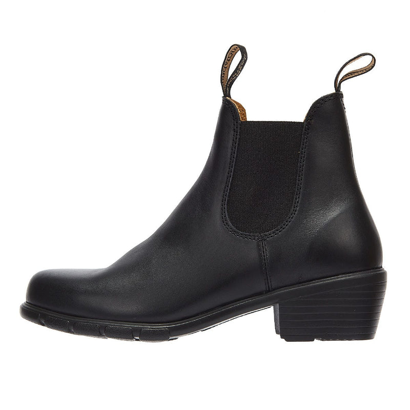 Blundstone Chelsea Heel Womens Black Boots