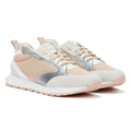 HUGO Icelin Runn Met Womens Light Beige Trainers