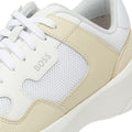 BOSS Dean Runn Memx Womens Open Beige Trainers