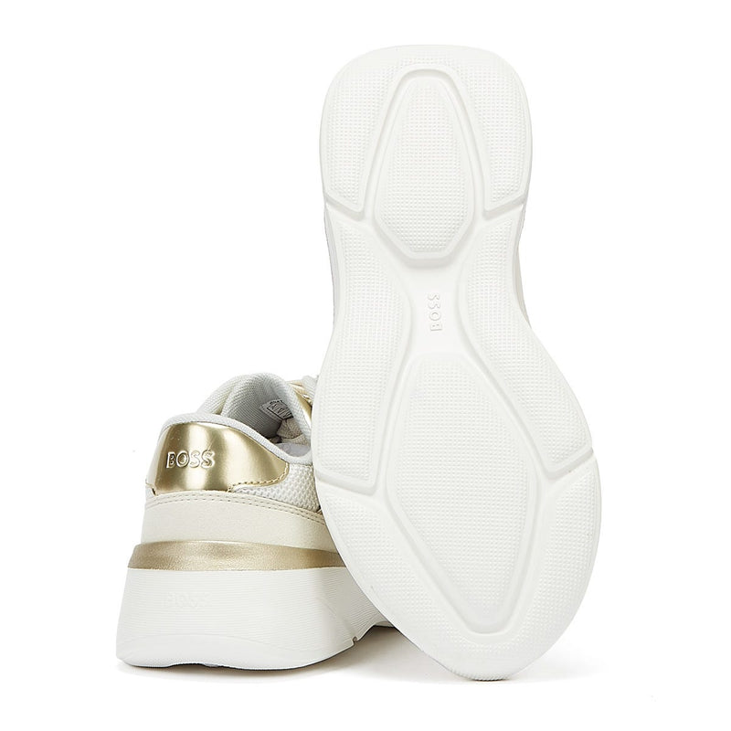 BOSS Dean Runn Memx Gold Womens Sneakers