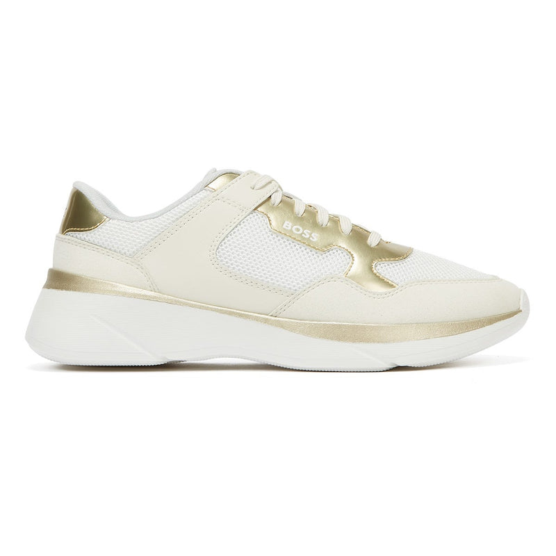 BOSS Dean Runn Memx Gold Womens Sneakers