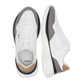BOSS Dean Runn Memx Mens Open White Trainers