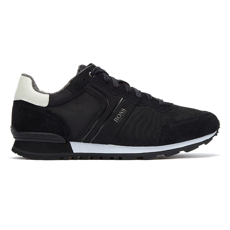 BOSS Parkour Runn Mens Black / White Trainers