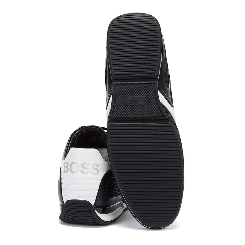 BOSS Saturn Hybrid Low Mens Black Trainers