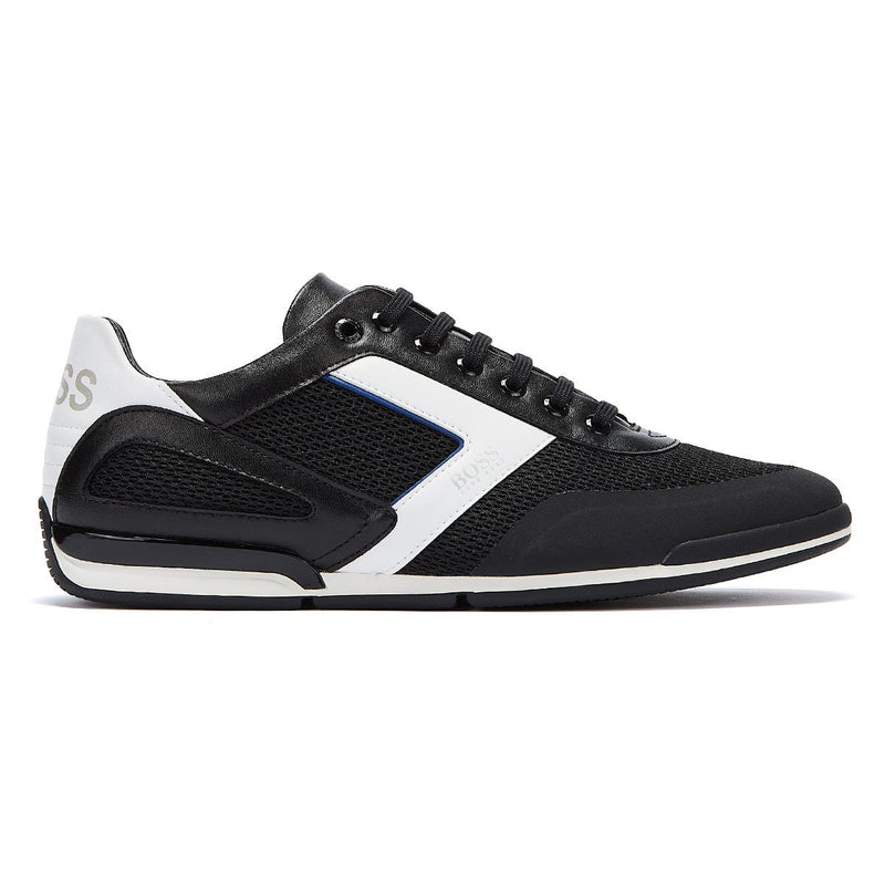 BOSS Saturn Hybrid Low Mens Black Trainers