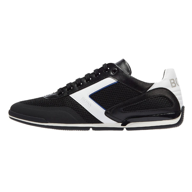 BOSS Saturn Hybrid Low Mens Black Trainers